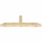 Ekena Millwork Portland Rough Sawn Timber Gable Bracket, Douglas Fir, 84"W x 28"H x 6"D x 6"F, 8/12 Pitch GBW084X28X0606POR00RDF - alternate 4